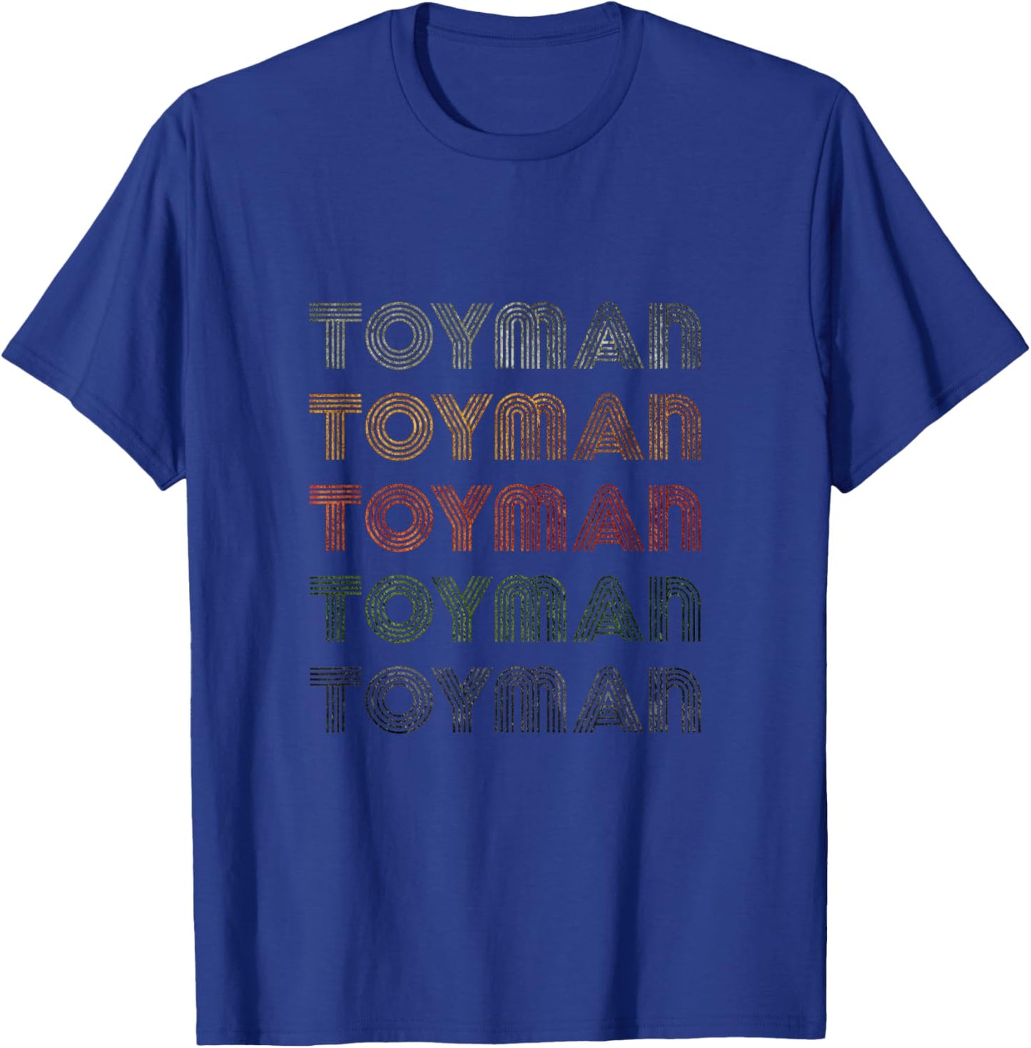 Love Heart Toyman Grunge Vintage Style Black Toyman T-Shirt - T-Shirt | Royal