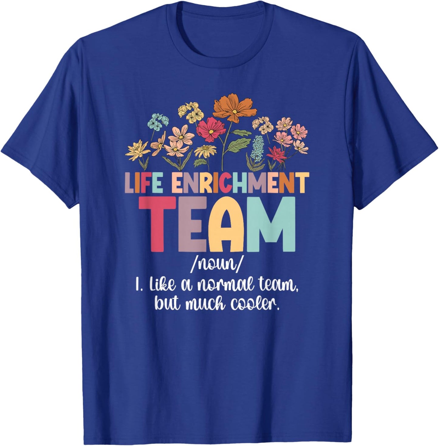Activity Team Activity Director Crew Activity Assistant Team T-Shirt - T-Shirt | Royal