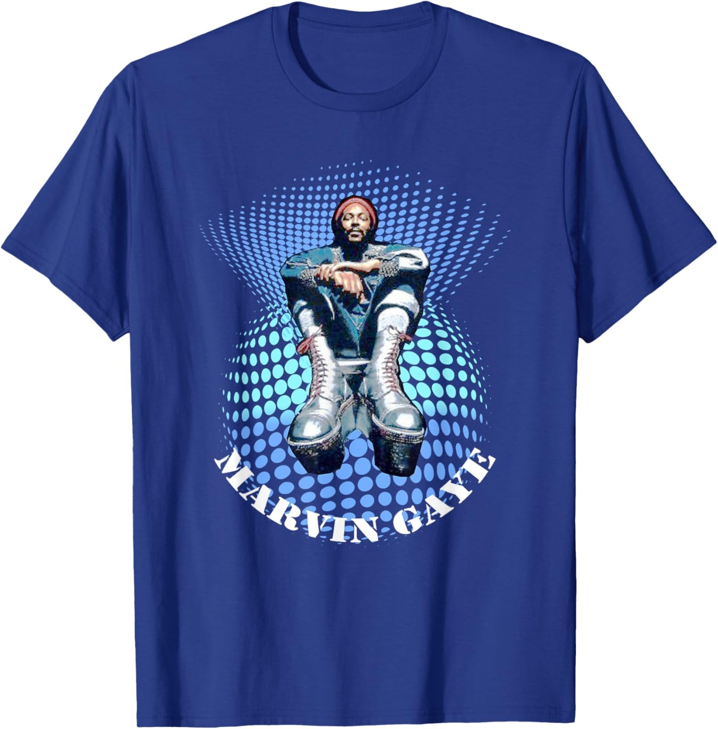 Marvin Gaye_002 T-Shirt - T-Shirt | Royal