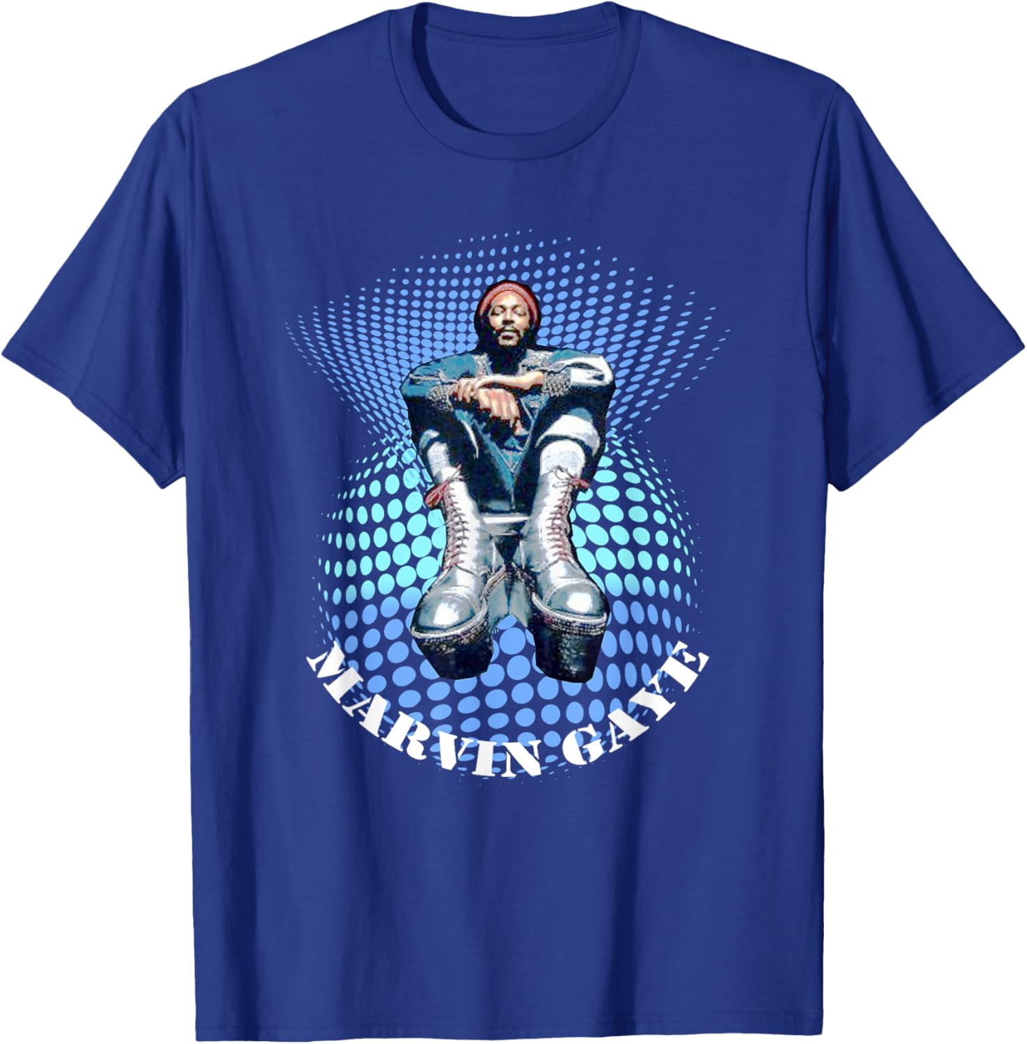 Marvin Gaye_002 T-Shirt - T-Shirt | Royal