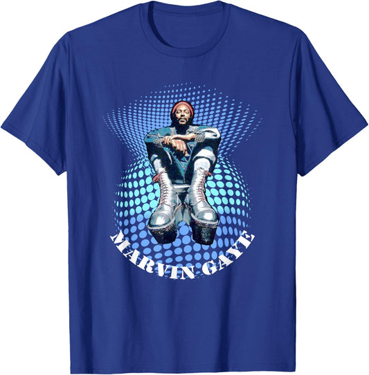 Marvin Gaye_002 T-Shirt - T-Shirt | Royal