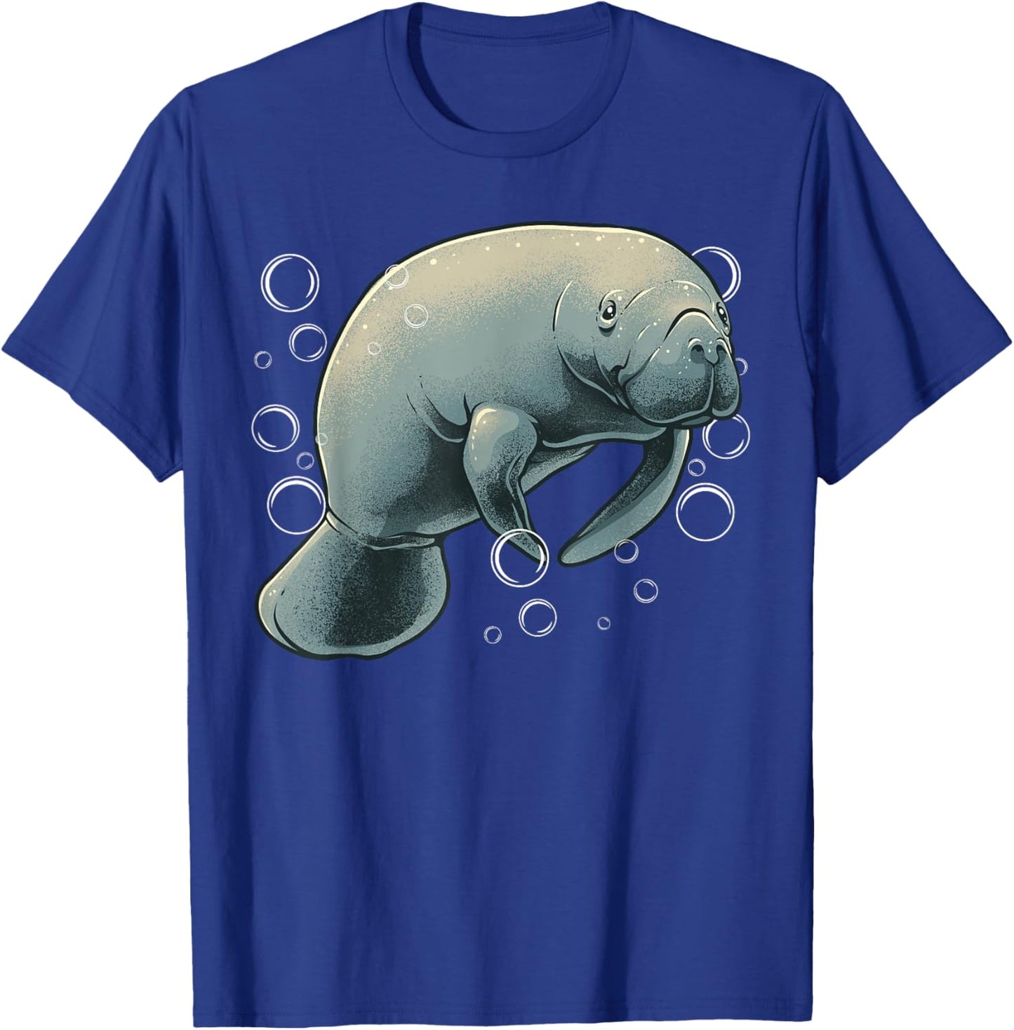 Manatee Design Women Boys Girl Sea Cow Lover Manatee T-Shirt - T-Shirt | Royal