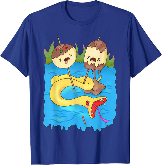 Bubblegums Favorite Rock Snake T-Shirt - T-Shirt | Royal