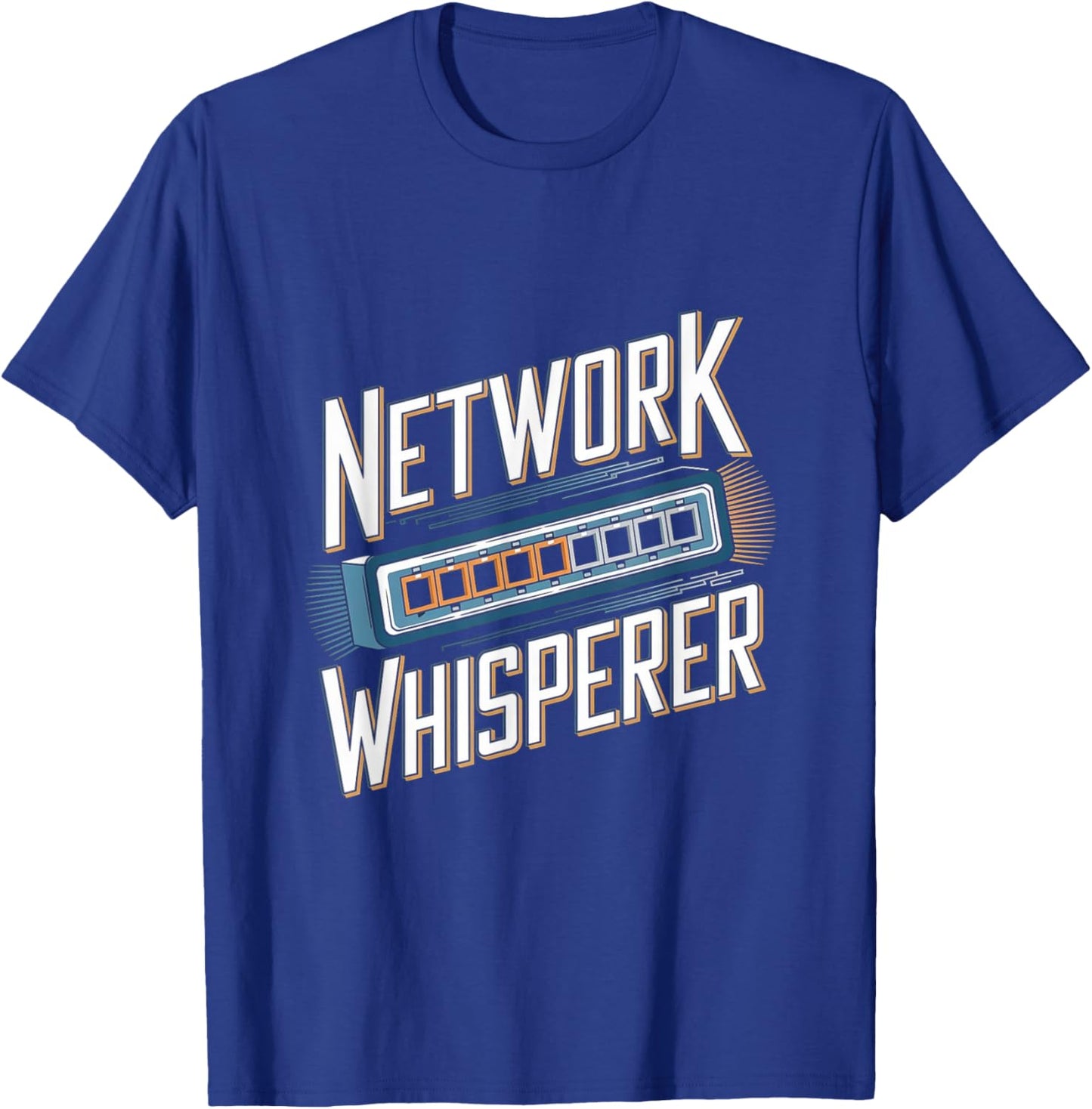 Network Engineer Network Whisperer IT Engineering T-Shirt - T-Shirt | Royal