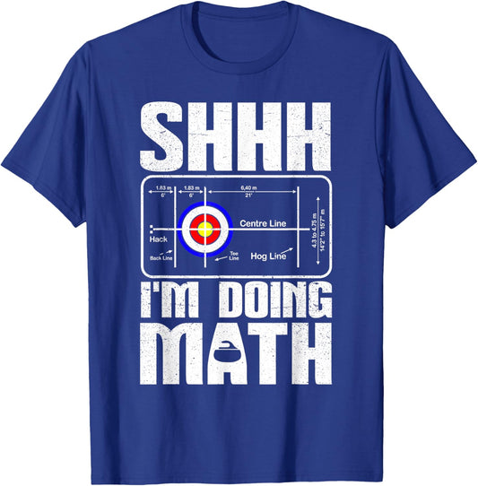 Curling Funny Curling sport T-Shirt - T-Shirt | Royal