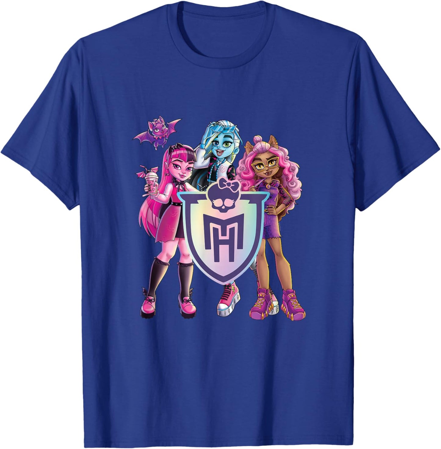 Monster High - Draculaura, Frankie, Clawdeen T-Shirt - T-Shirt | Royal