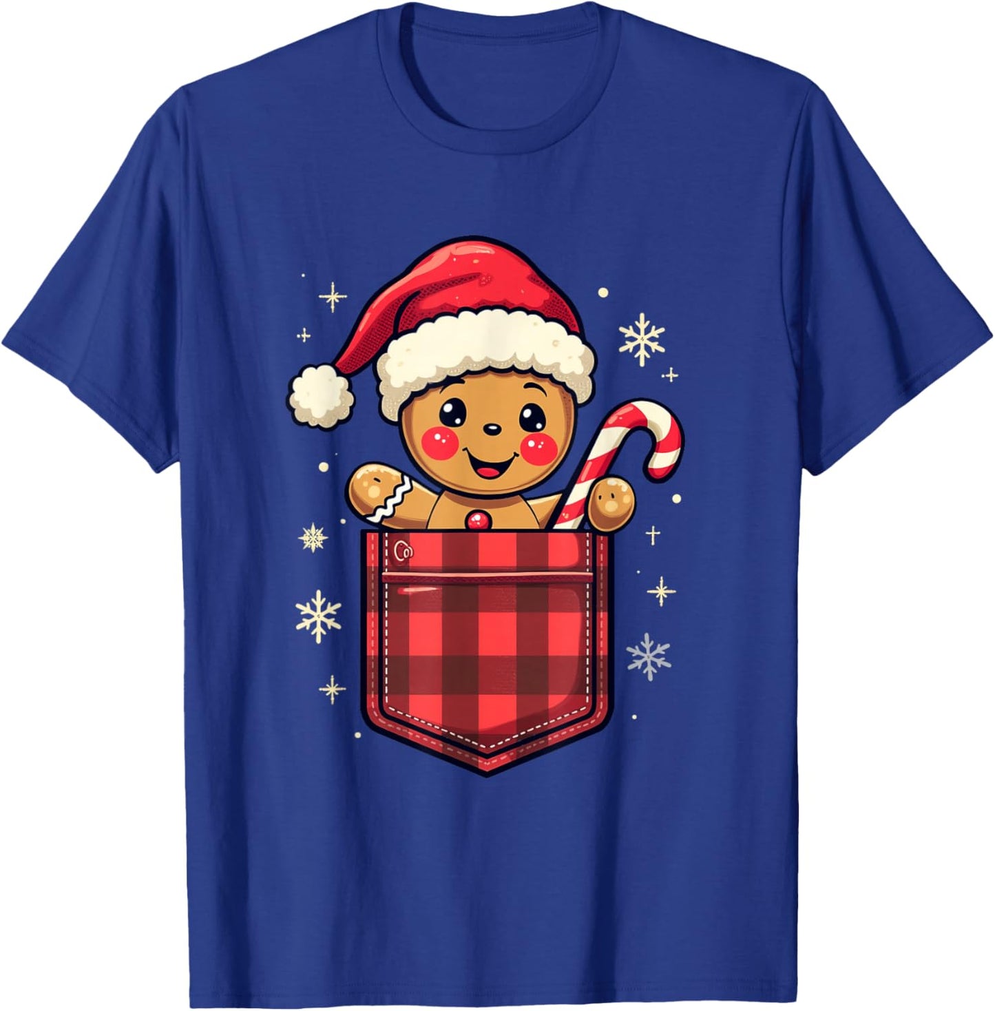 Christmas Gingerbread T-Shirt - T-Shirt | Royal