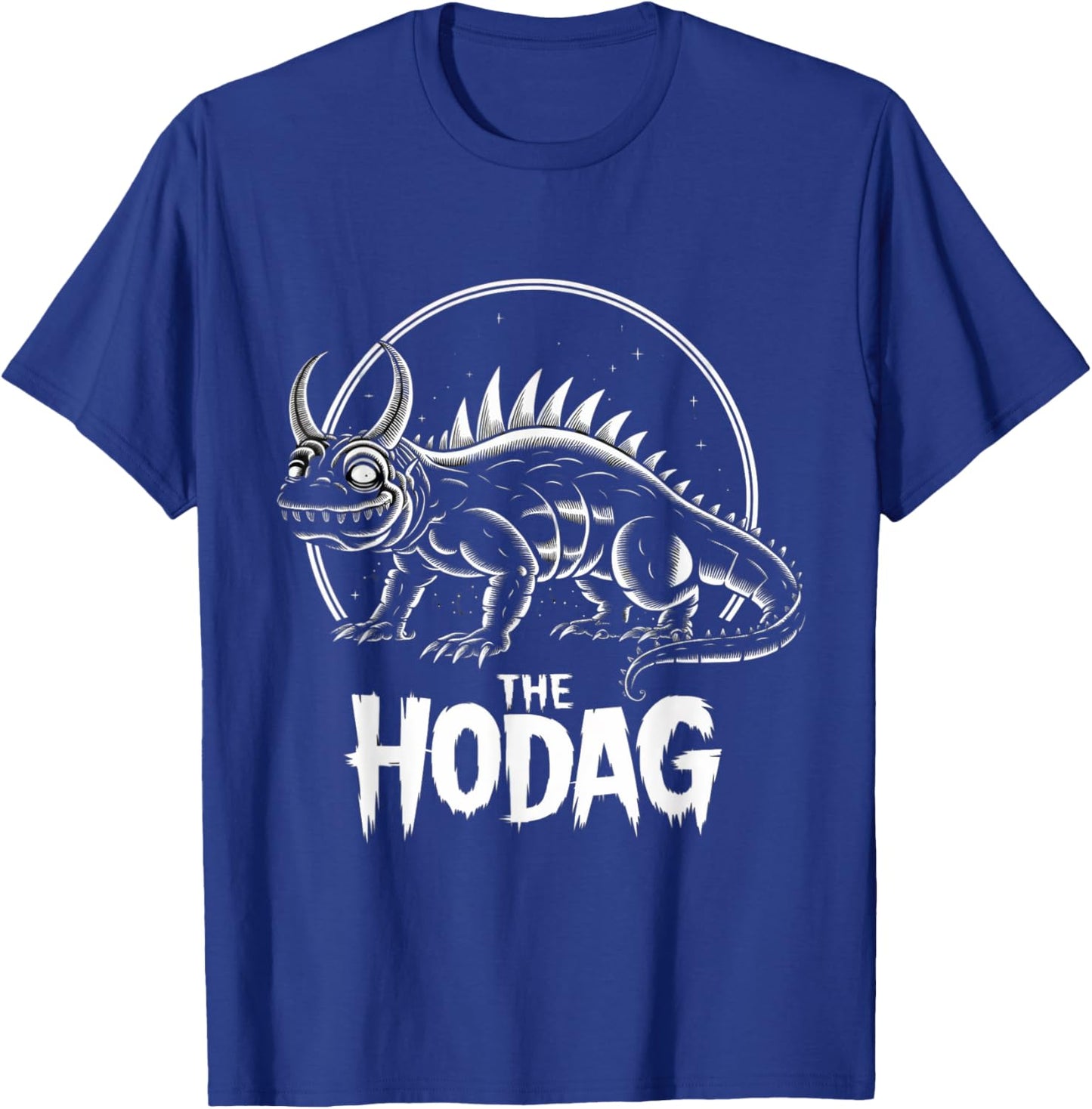 Hodag Mythical Creature Retro Cryptid Spooky Wisconsin T-Shirt - T-Shirt | Royal