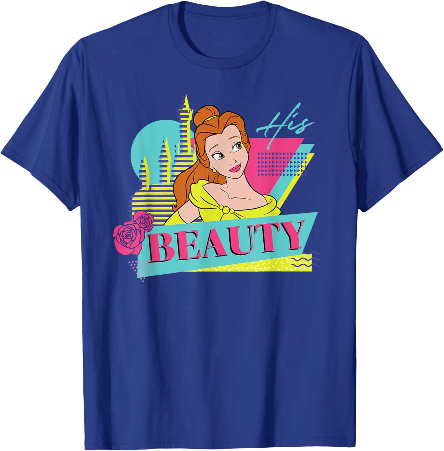 Disney Beauty and the Beast Couples Matching His Beauty T-Shirt - T-Shirt | Royal