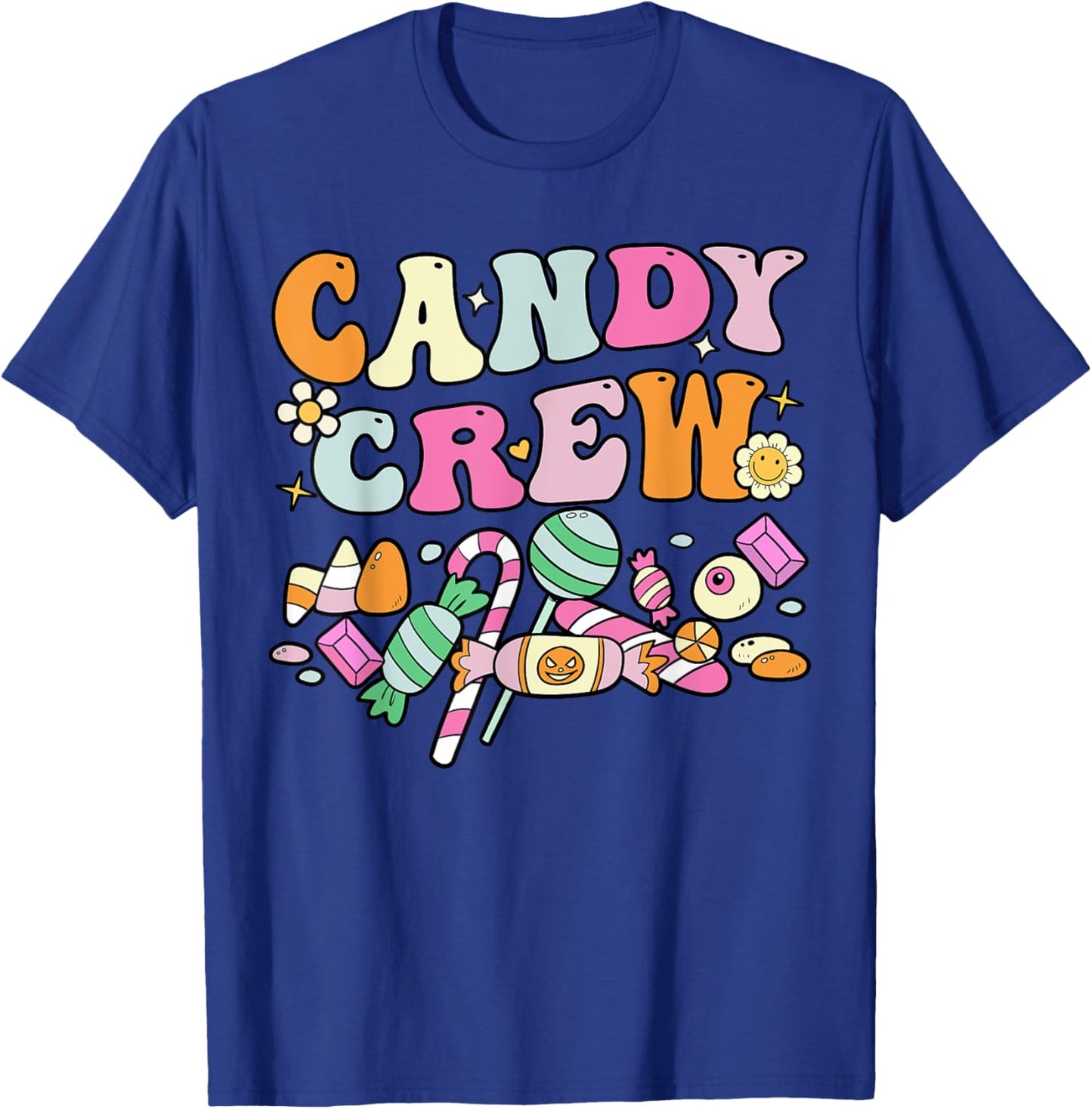 Groovy Halloween Candy Crew, Candyland Sour Patch T-Shirt - T-Shirt | Royal