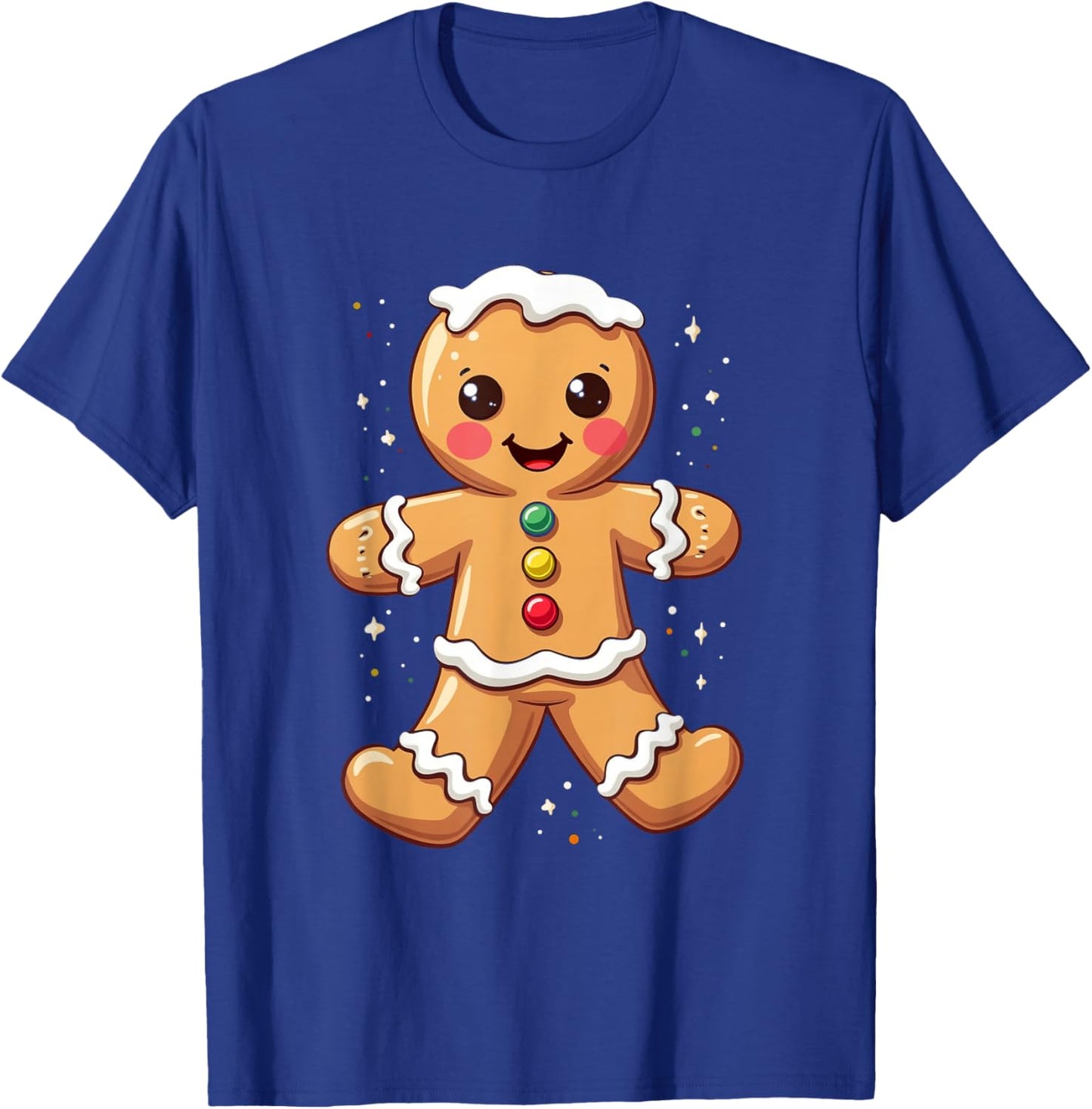 Gingerbread Holiday T-Shirt - T-Shirt | Royal