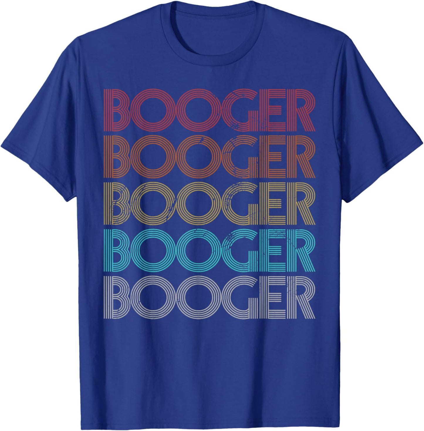 Retro Vintage Booger T-Shirt - T-Shirt | Royal