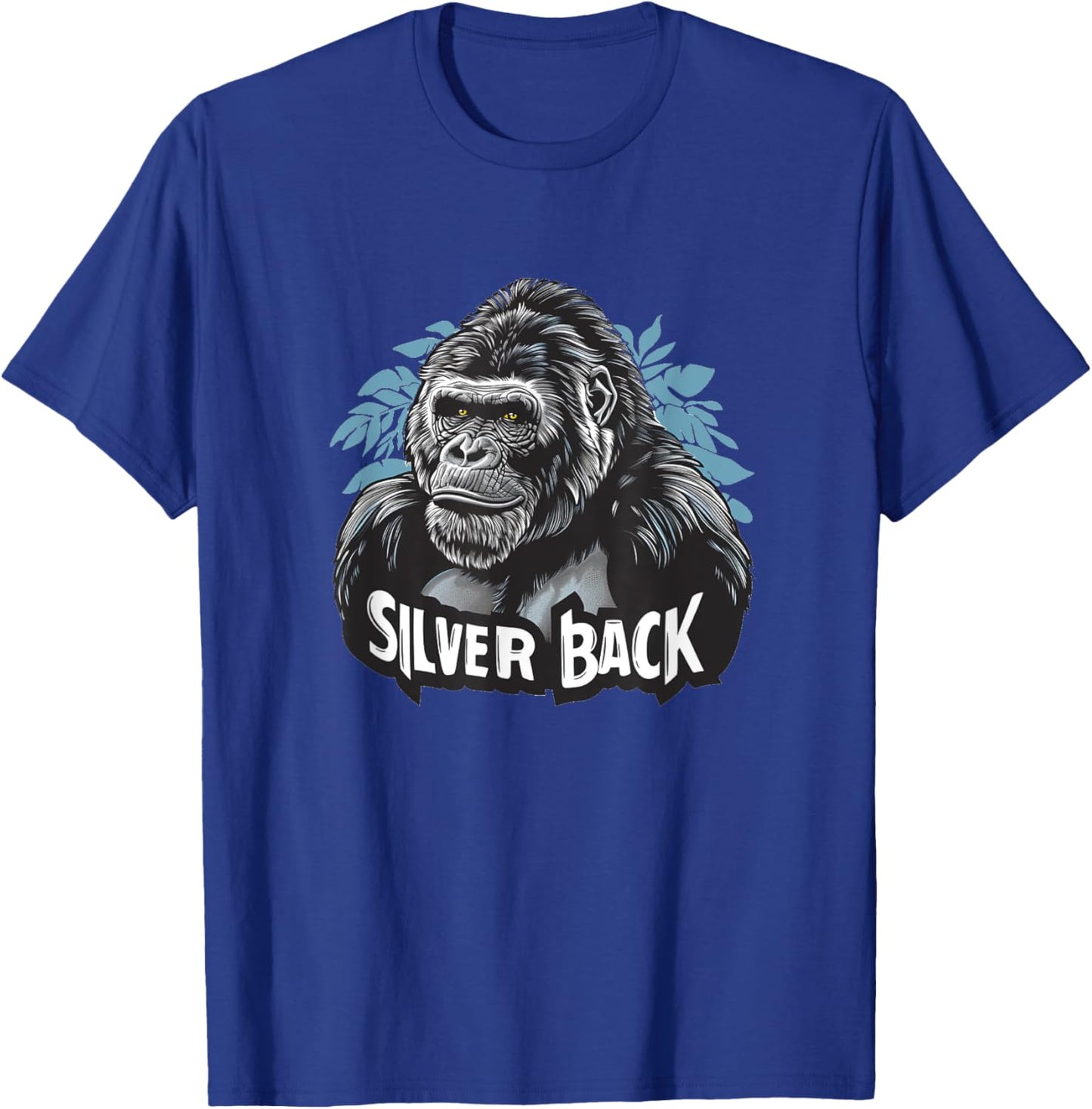 Cool Silverback Monkey Costume for Gorilla Lovers T-Shirt - T-Shirt | Royal