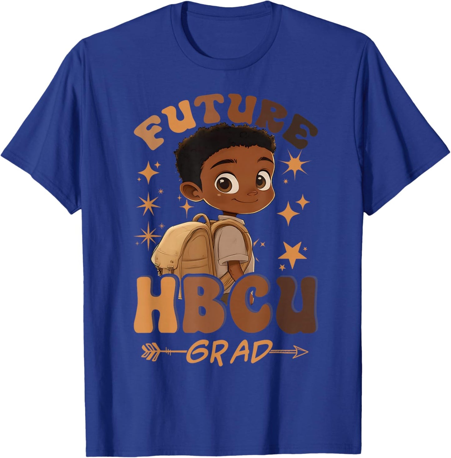 Future HBCU Grad History Black Boy Graduation HBCU Boys Kids T-Shirt - T-Shirt | Royal