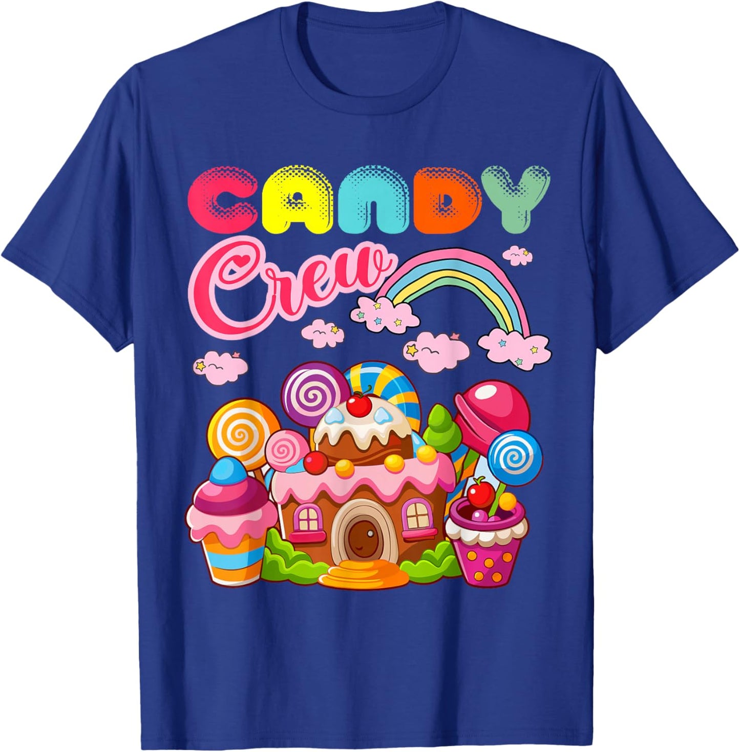 Candy Land Candy Crew Decorations Sweetie Candy Squad T-Shirt - T-Shirt | Royal