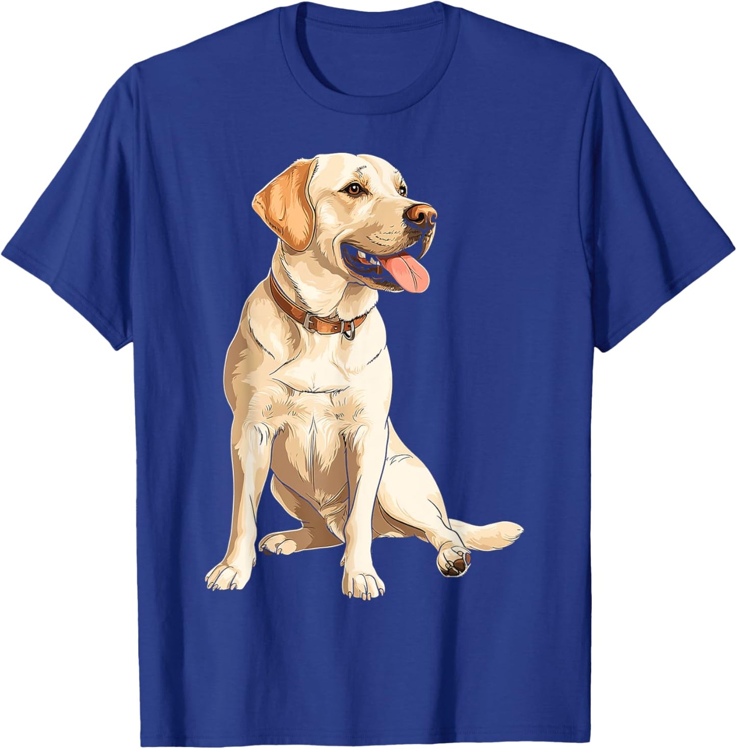 Labrador Retriever Dog Motif Pet Labrador Retriever Men Women Kids T-Shirt - T-Shirt | Royal
