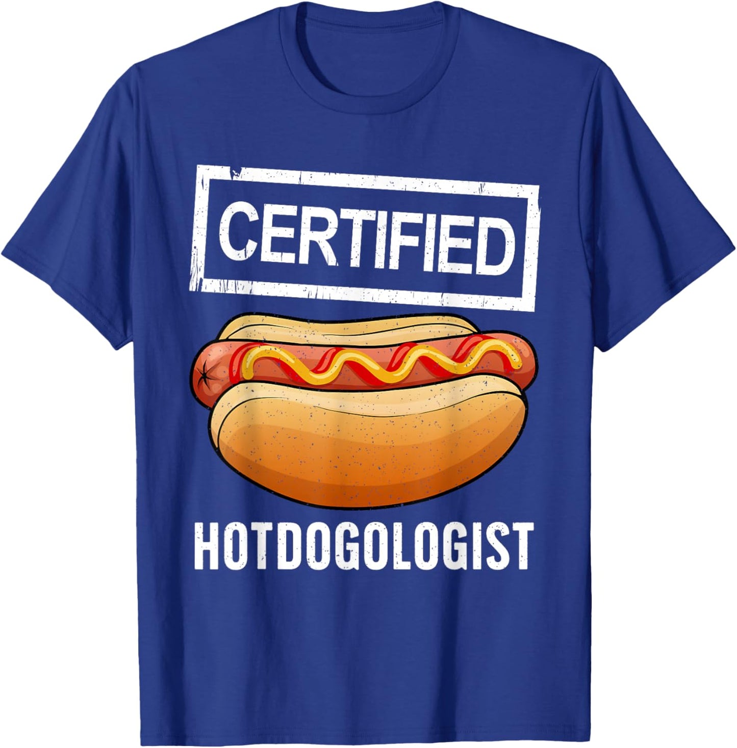 Cool Hotdog Outfit Women Adult Hotdog Hot Dog Lover T-Shirt - T-Shirt | Royal