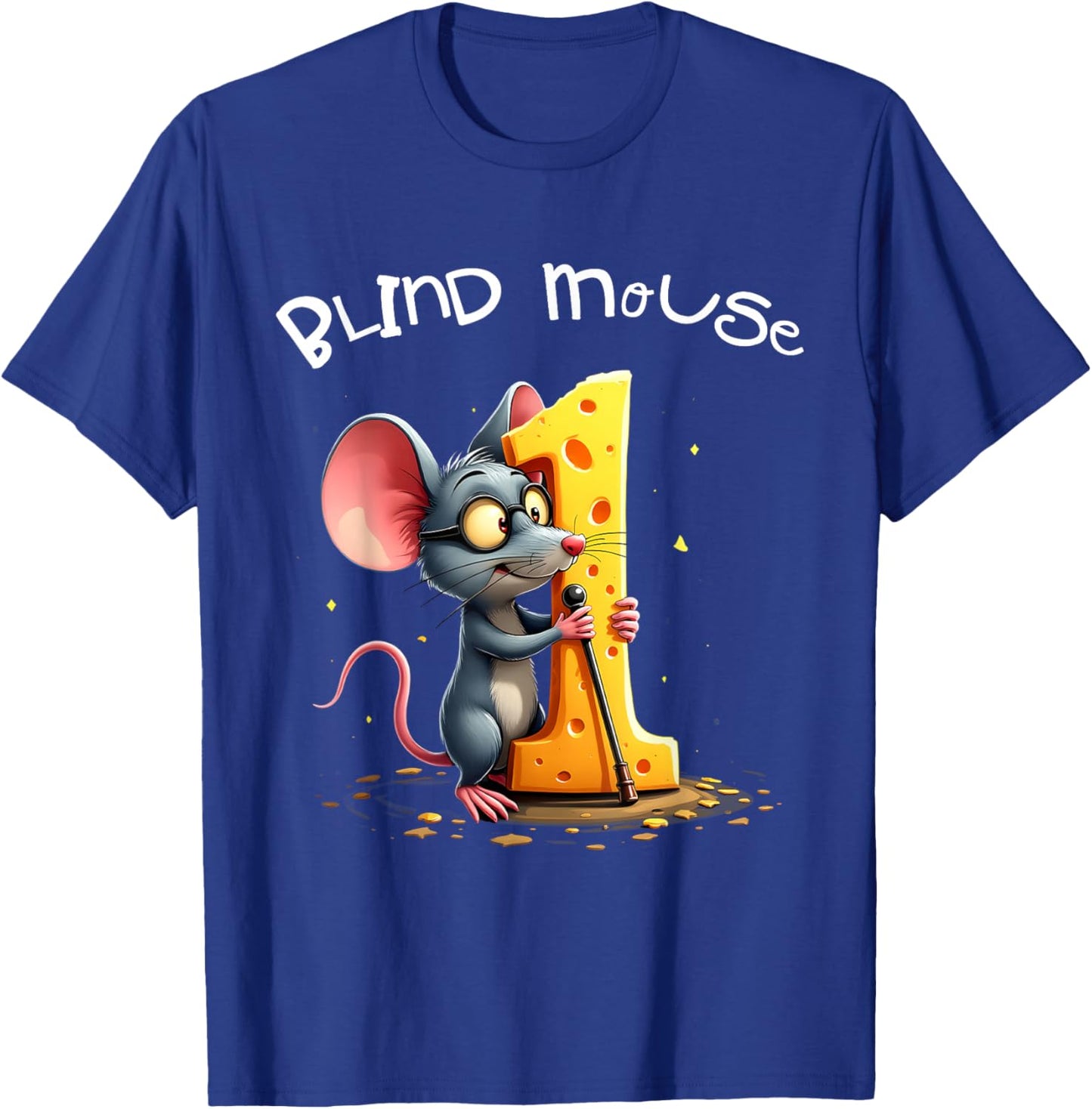 Three Blind Mice Matching Halloween Group Costume Mouse #1 T-Shirt - T-Shirt | Royal