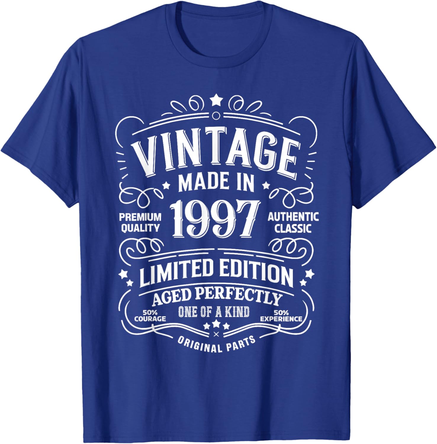 28th Birthday 1997 Birthday Gifts Women T-Shirt - T-Shirt | Royal