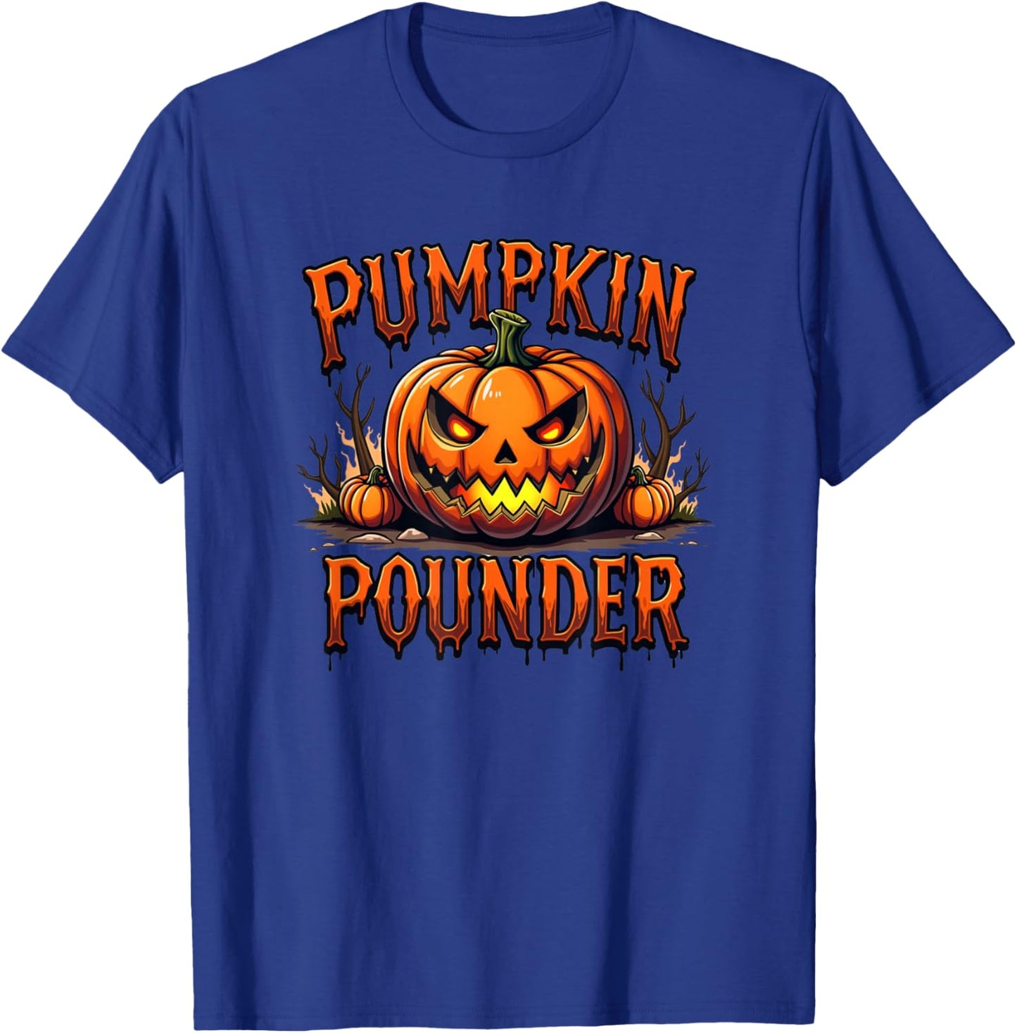 Pumpkin Pounder Top for Partner of Ginger Red Head Person T-Shirt - T-Shirt | Royal
