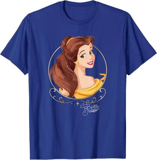 Disney Princess Royalty Group Matching Belle 2-Sided T-Shirt - T-Shirt | Royal
