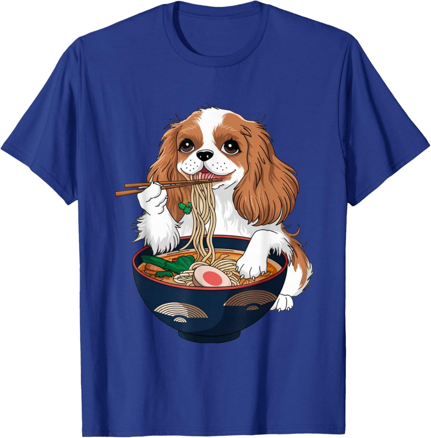 Cavalier King Charles Spaniel Ramen T-Shirt - T-Shirt | Royal