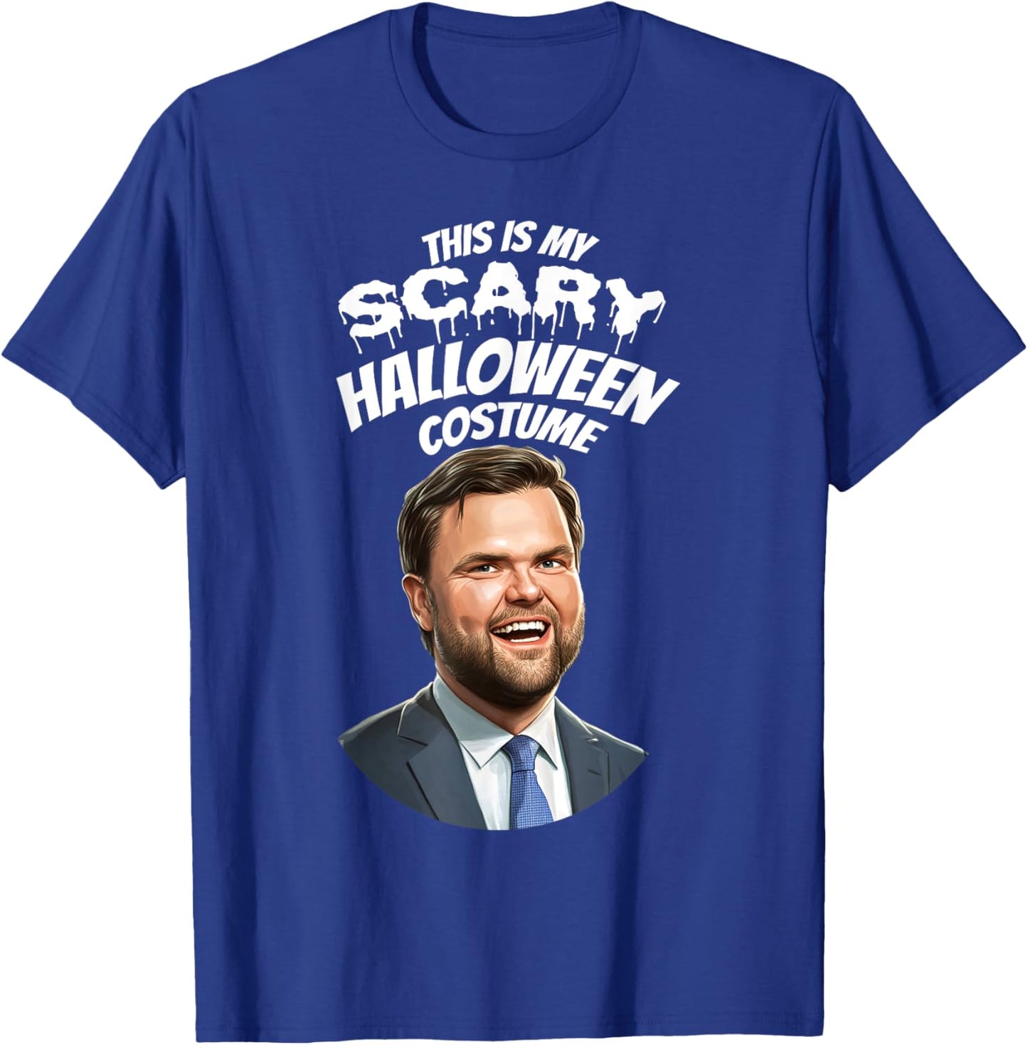 Funny Vance Scary Halloween Gag Vice President Costume Gag T-Shirt - T-Shirt | Royal