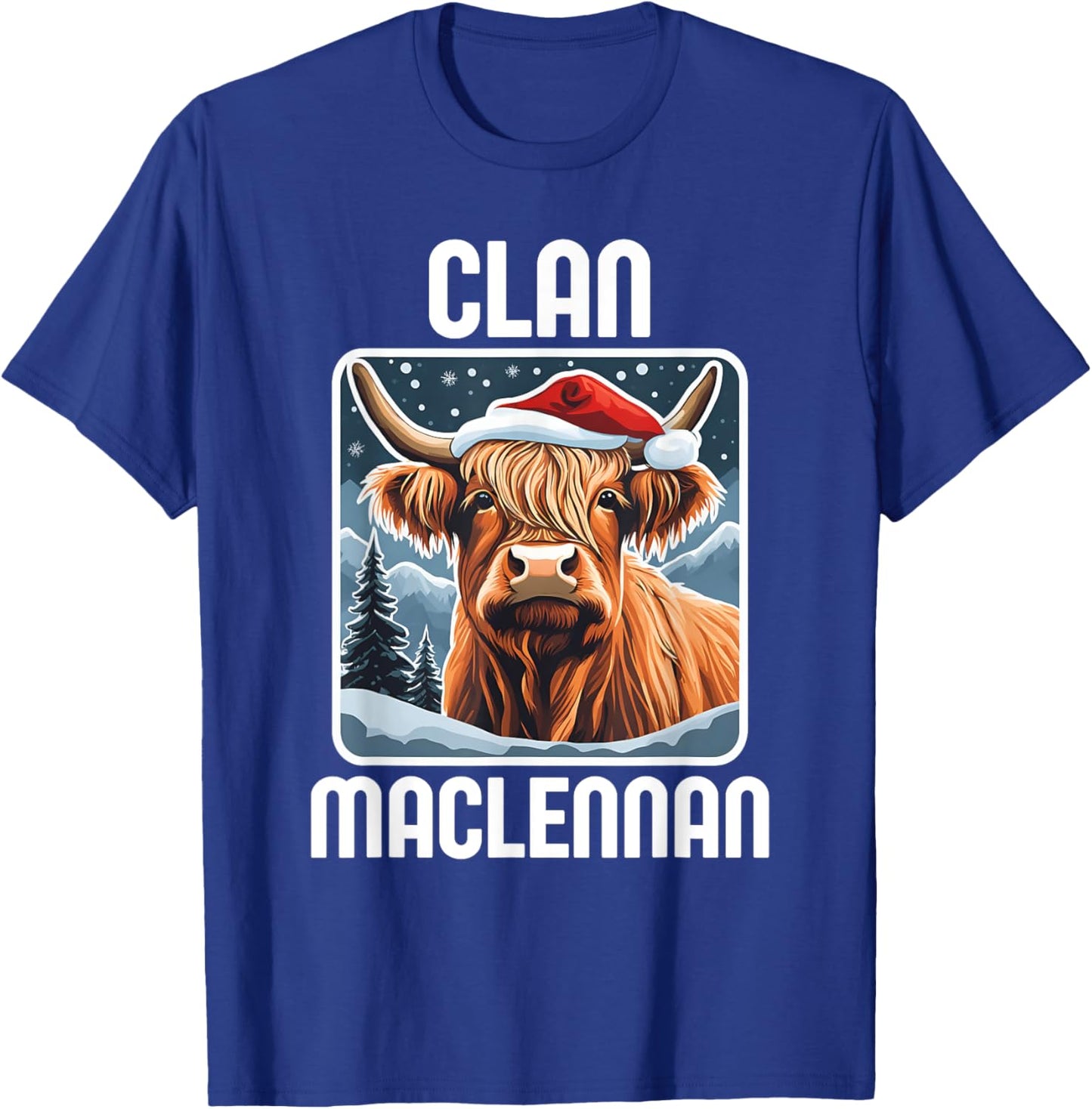 MacLennan Clan Christmas Holidays Scottish Family Name Party T-Shirt - T-Shirt | Royal