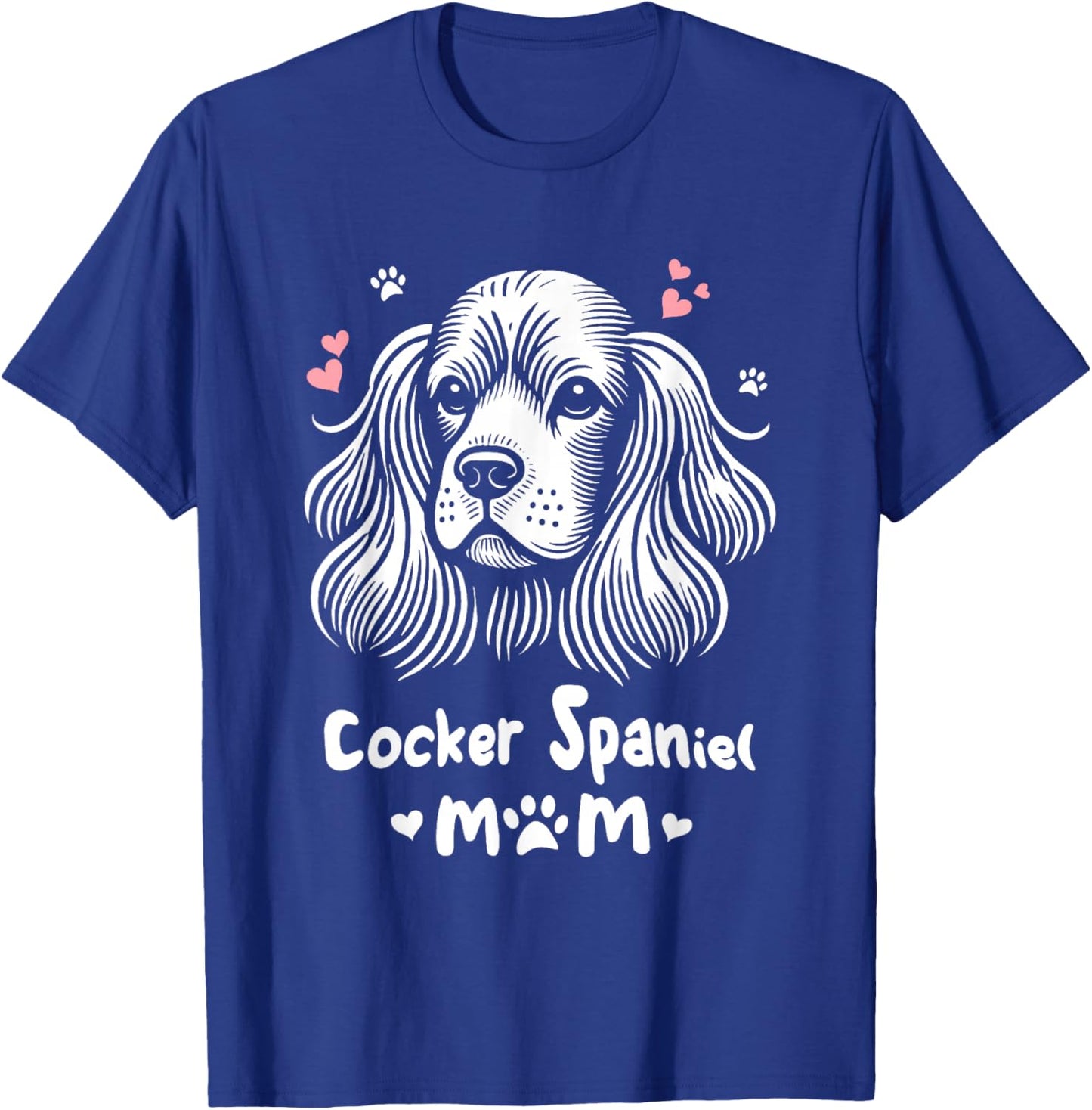 Cocker Spaniel Mom Spaniels T-Shirt - T-Shirt | Royal