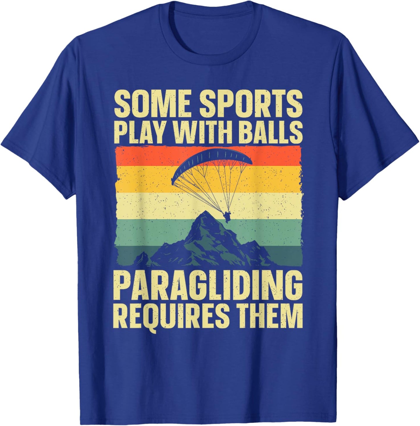Funny Paragliding Design Women Paraglide Paraglider T-Shirt - T-Shirt | Royal