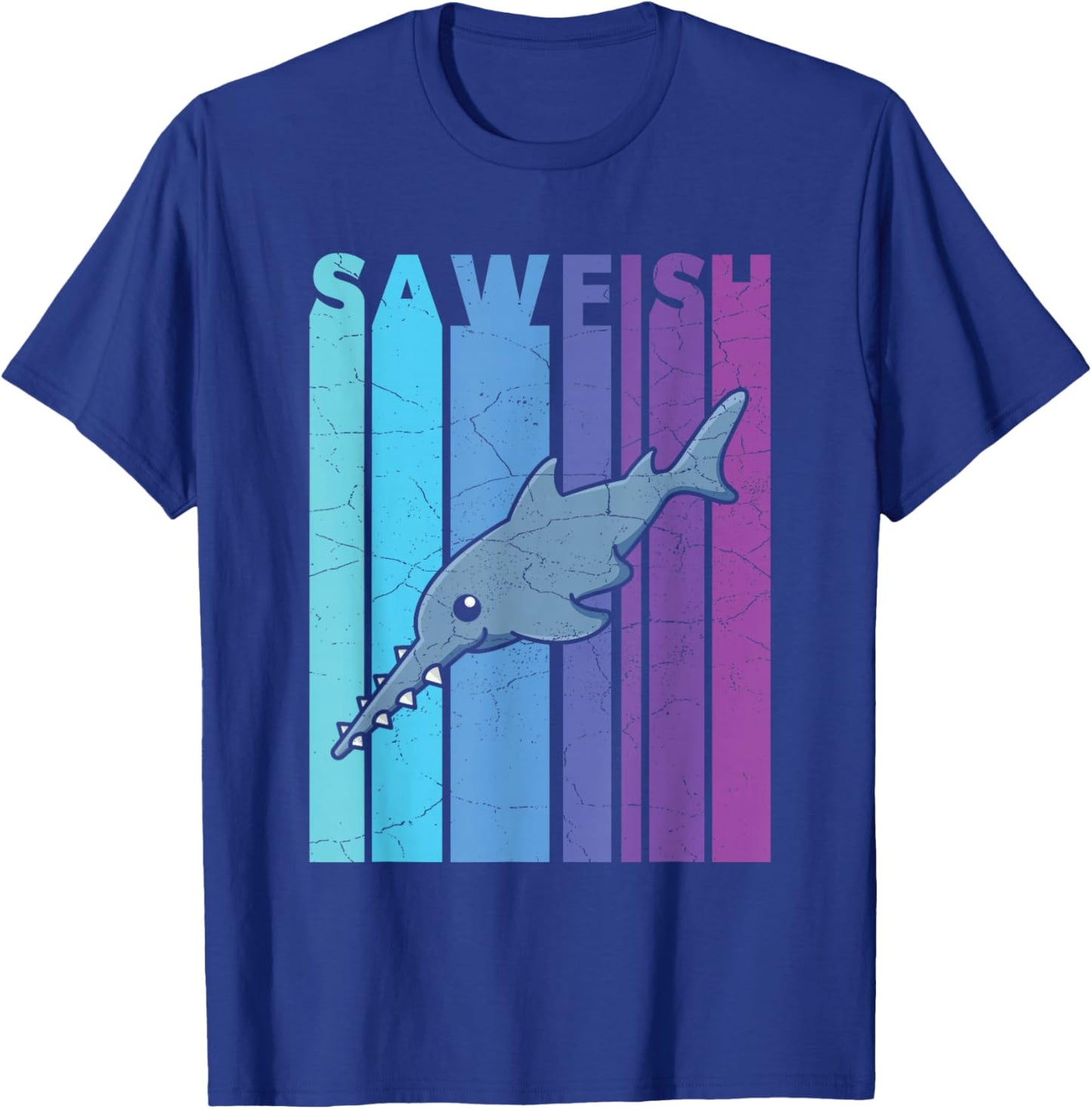 Sawfish Squad Design for a Sawfish fan T-Shirt - T-Shirt | Royal
