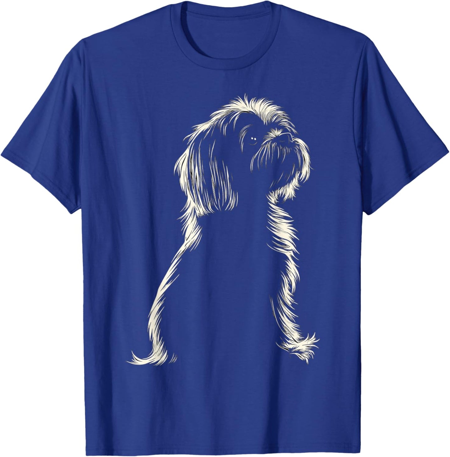 Lhasa Apso Dog Motif Pet Artwork Lhasa Apso T-Shirt - T-Shirt | Royal