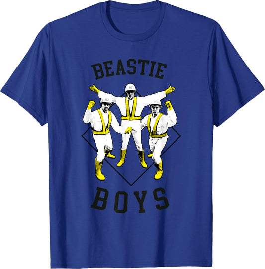 Beastie Boys Official Hello Nasty - -Adults, Music Fans, All Ages - Grey, Small, Short Sleeve, Classic Fit, , Polyester T-Shirt - T-Shirt | Royal