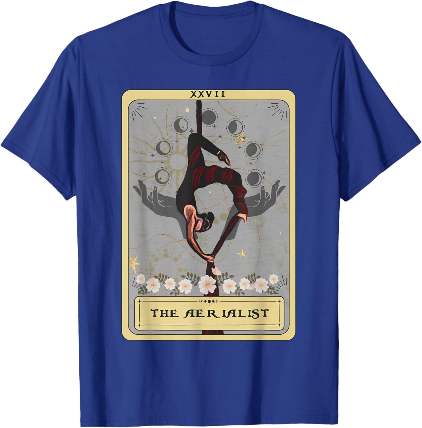 Aerialist Tarot Card Aerial Dancing Aerial Dancer Women T-Shirt - T-Shirt | Royal