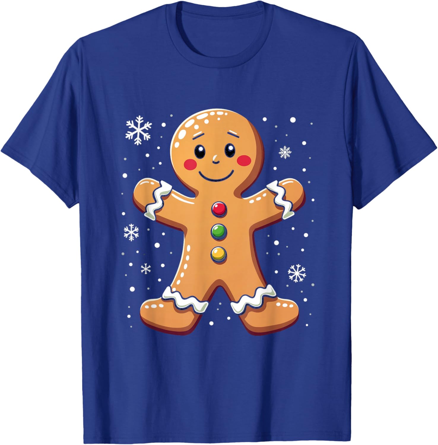 Gingerbread Character T-Shirt - T-Shirt | Royal