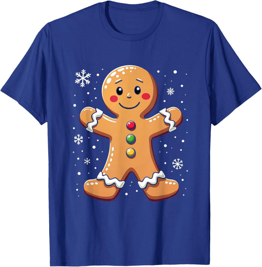 Gingerbread Character T-Shirt - T-Shirt | Royal