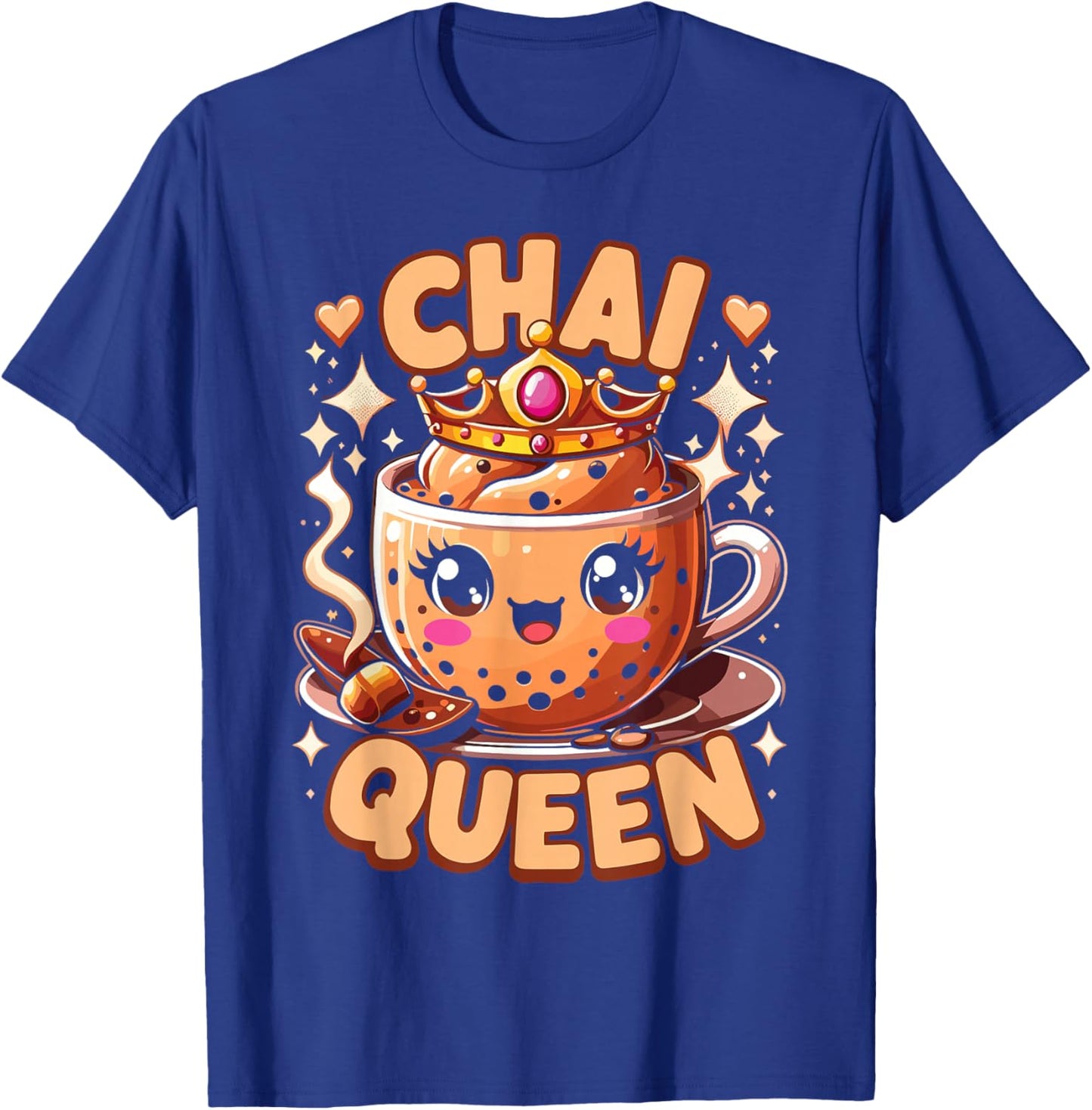 Chai Tea Women Chai Queen T-Shirt - T-Shirt | Royal