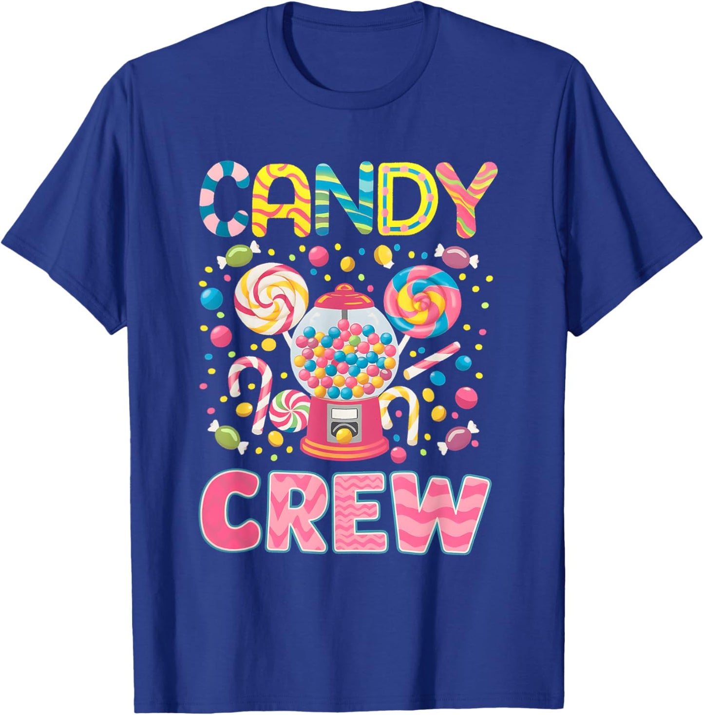 Candy Crew Decorations Sweetie Candy Squad Candy Halloween T-Shirt - T-Shirt | Royal
