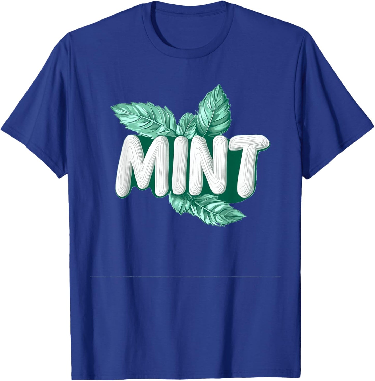 Charming Mint Graphics for a Fresh Look T-Shirt - T-Shirt | Royal