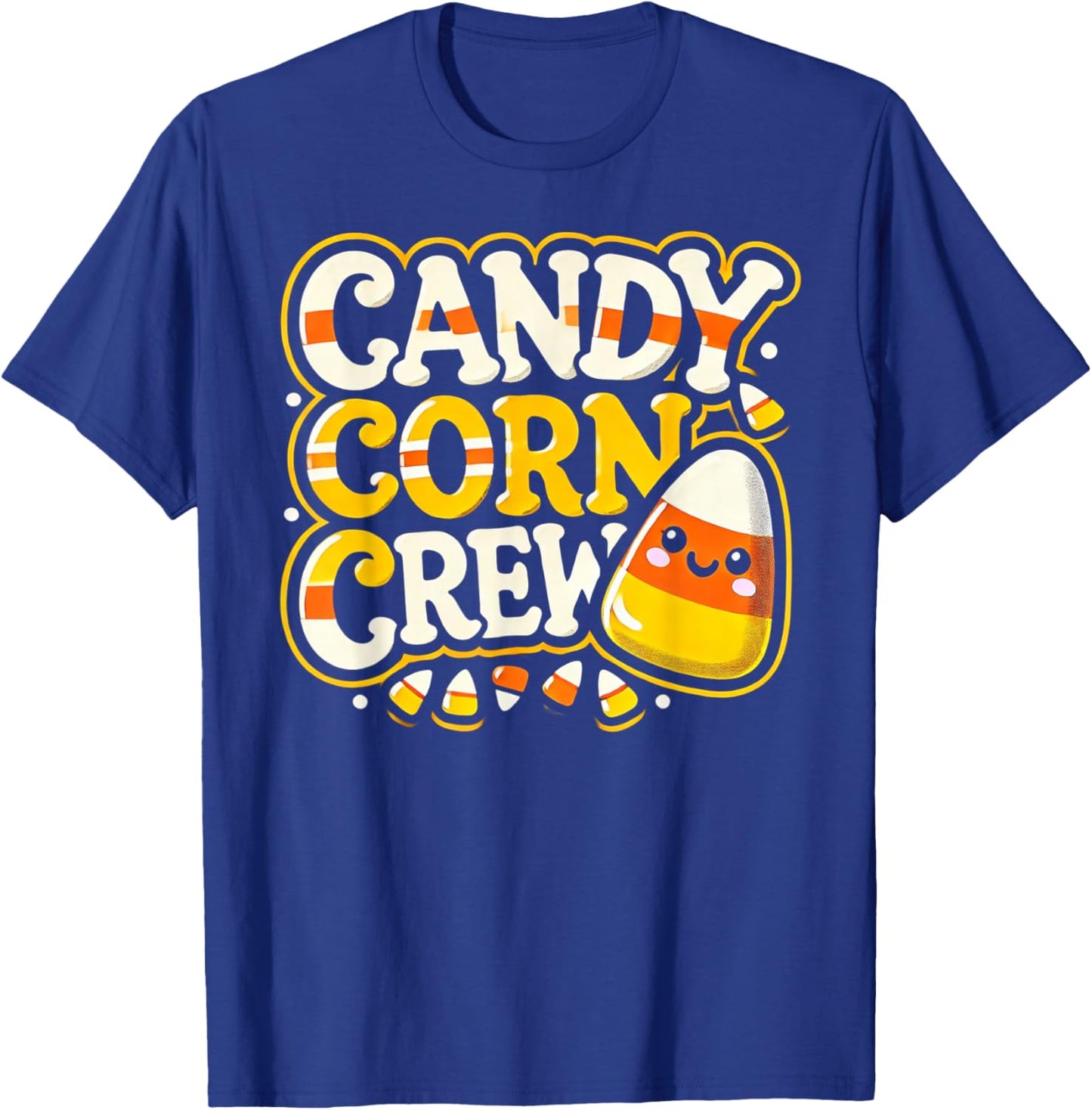 Candy Corn Crew Candy Love Halloween Sweet T-Shirt - T-Shirt | Royal