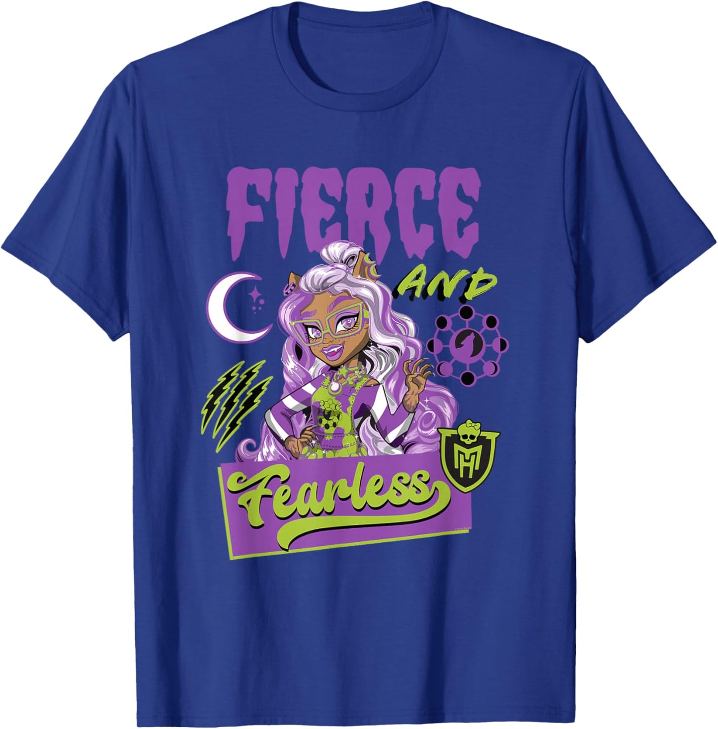 Monster High - Fierce and Fearless Clawdeen T-Shirt - T-Shirt | Royal