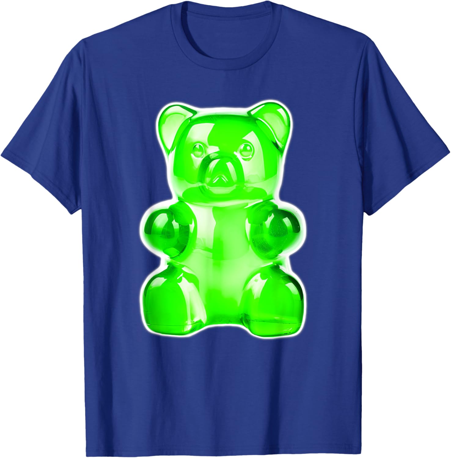 Green Gummy Bear Candy T-Shirt - T-Shirt | Royal