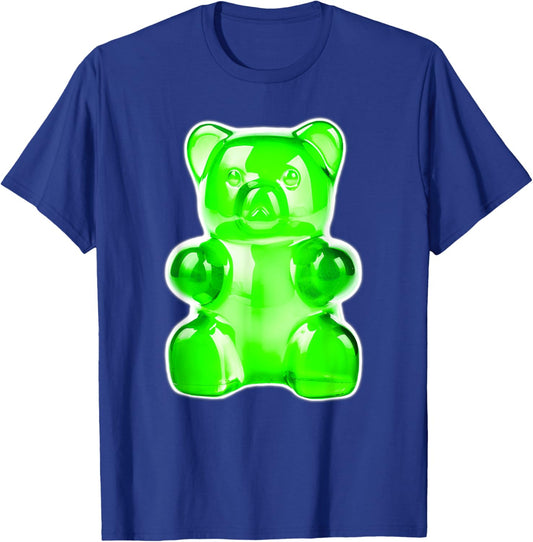 Green Gummy Bear Candy T-Shirt - T-Shirt | Royal