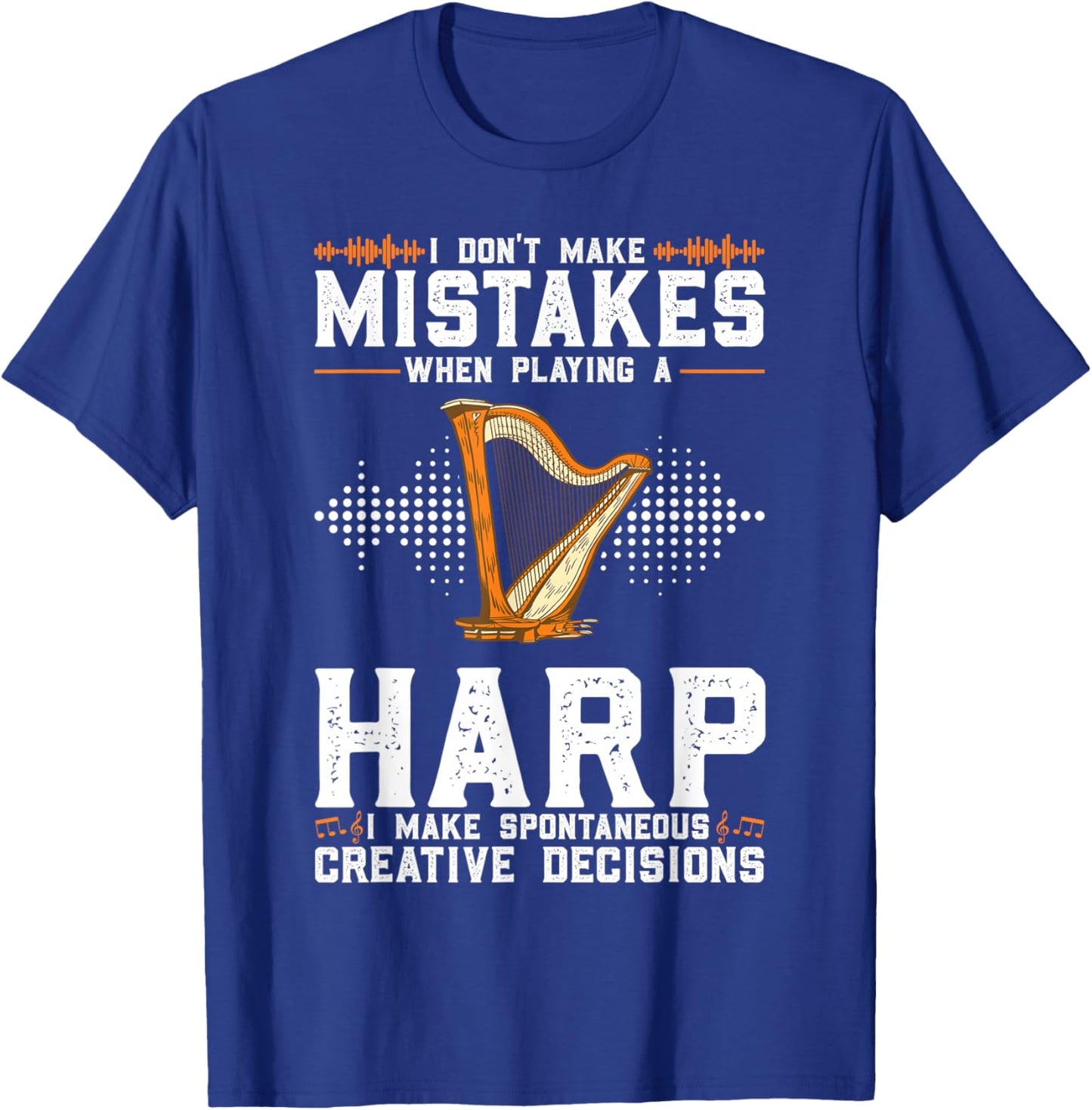 Harp T-Shirt - T-Shirt | Royal