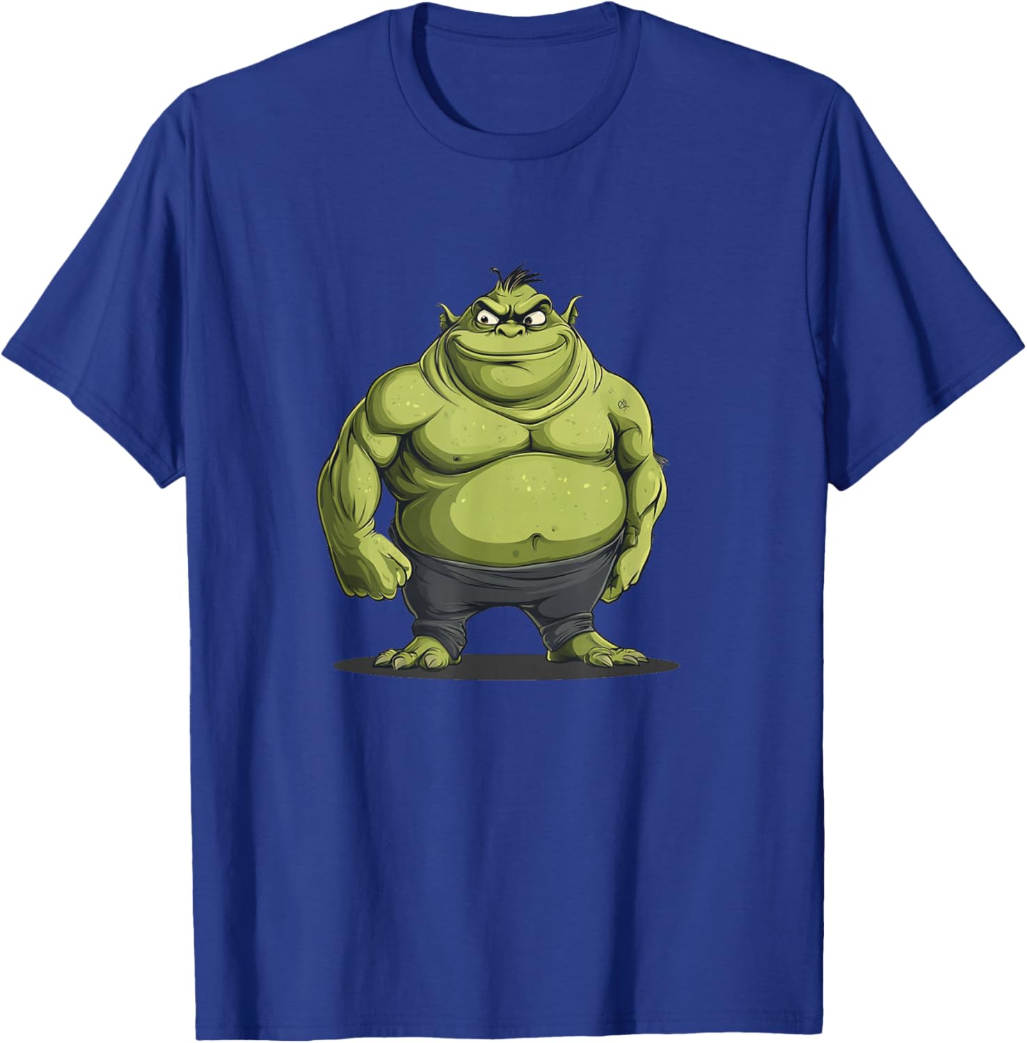 Awesome Ogre Emblem for a Strong Fantasy Look T-Shirt - T-Shirt | Royal