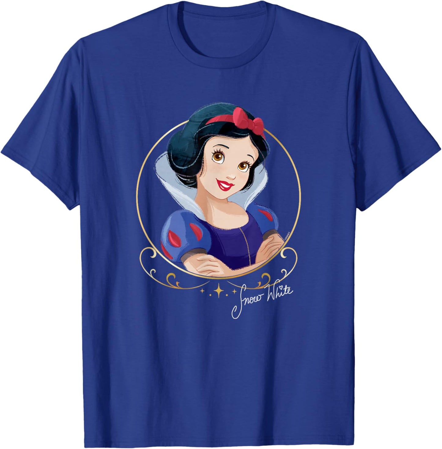Disney Princess Royalty Group Matching Snow White 2-Sided T-Shirt - T-Shirt | Royal