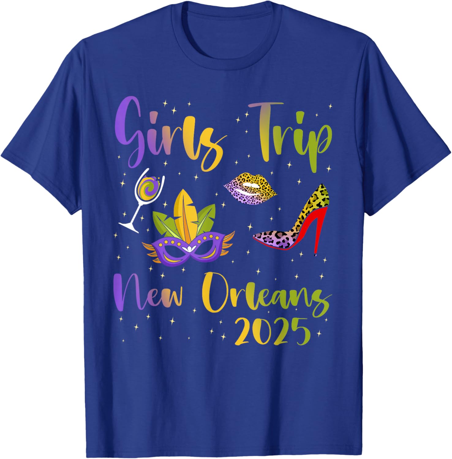 New Orleans Girls Trip 2025 Bachelor Besties Party Matching T-Shirt - T-Shirt | Royal