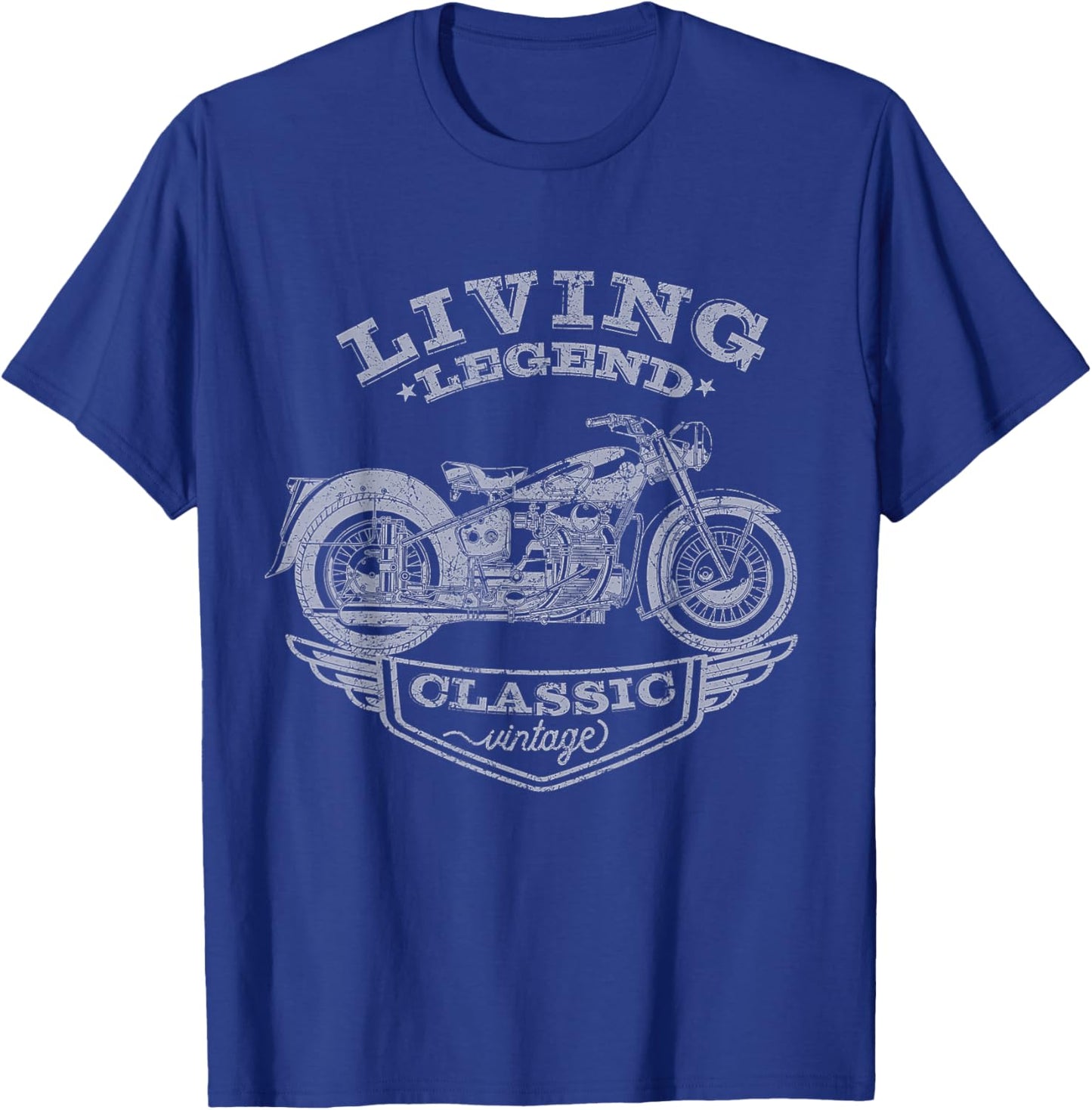 I'm not old classic, Funny Motorcycle, Living Legend T-Shirt - T-Shirt | Royal