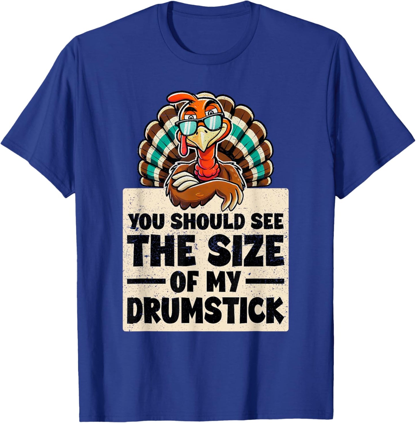 Funny Thanksgiving meme Turkey day T-Shirt - T-Shirt | Royal