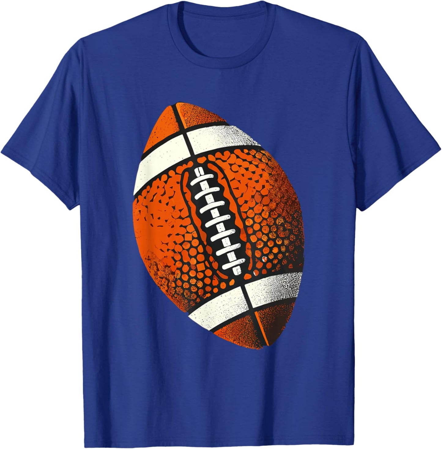 American Football Vintage Football T-Shirt - T-Shirt | Royal
